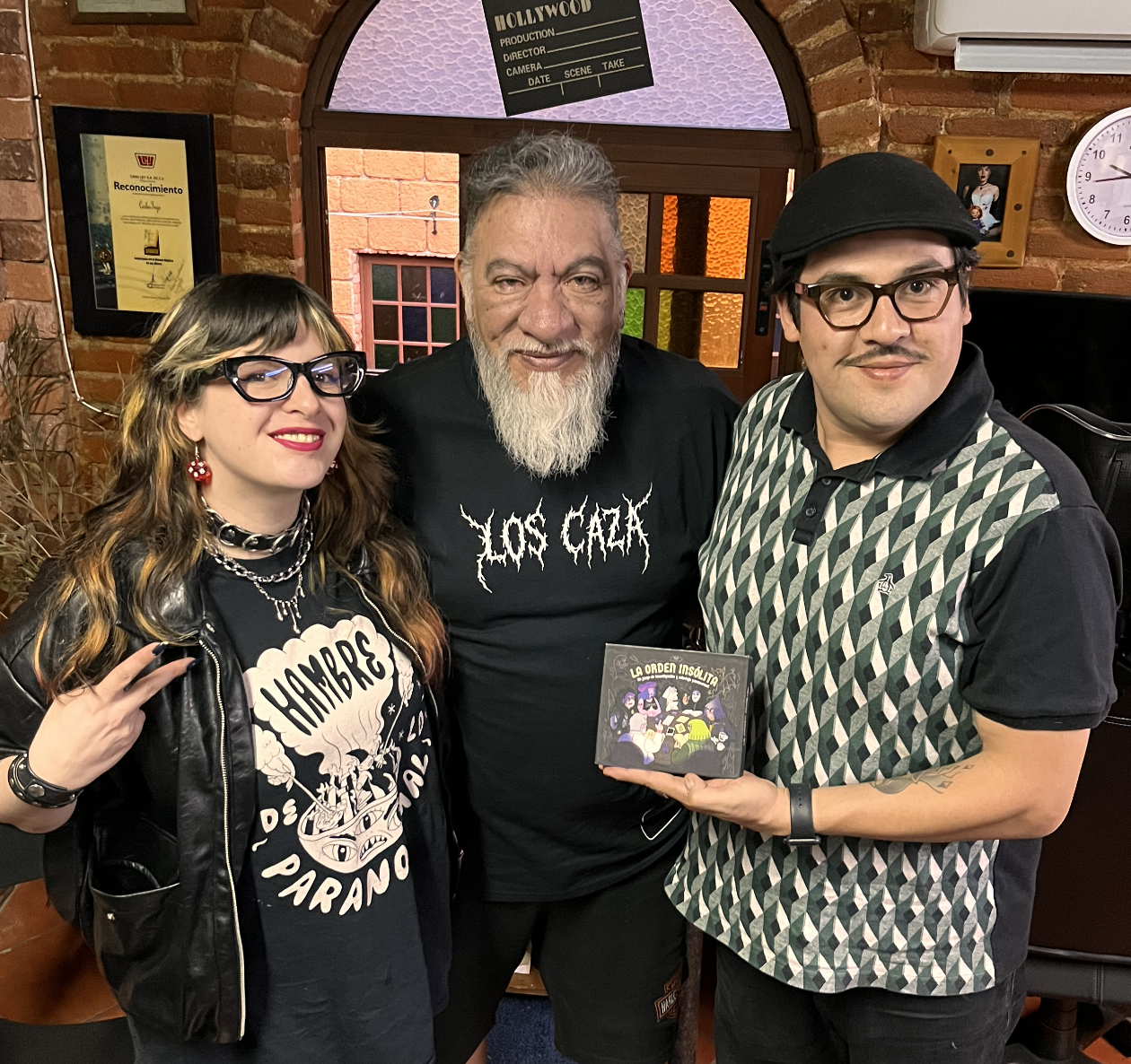 Carlos Trejo jugando La Orden Insólita