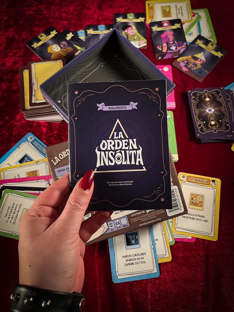 La Orden Insólita | Juego de Mesa Prototipo final de La Orden Insólita hecho a mano, foto 4