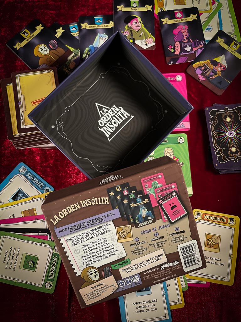 La Orden Insólita | Juego de Mesa Prototipo final de La Orden Insólita hecho a mano, foto 5