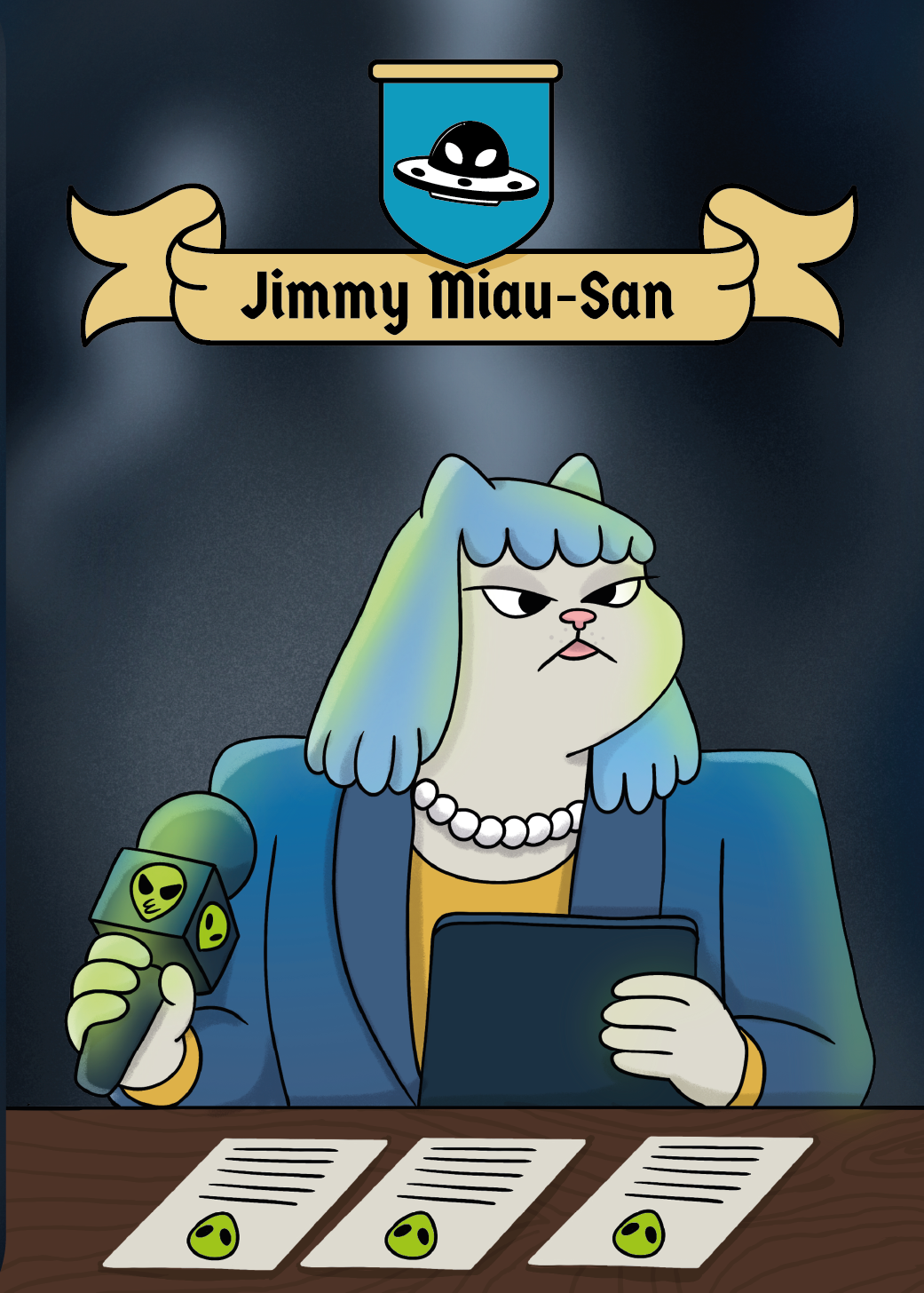 Carta de Investigador: Jimmy Miau-San