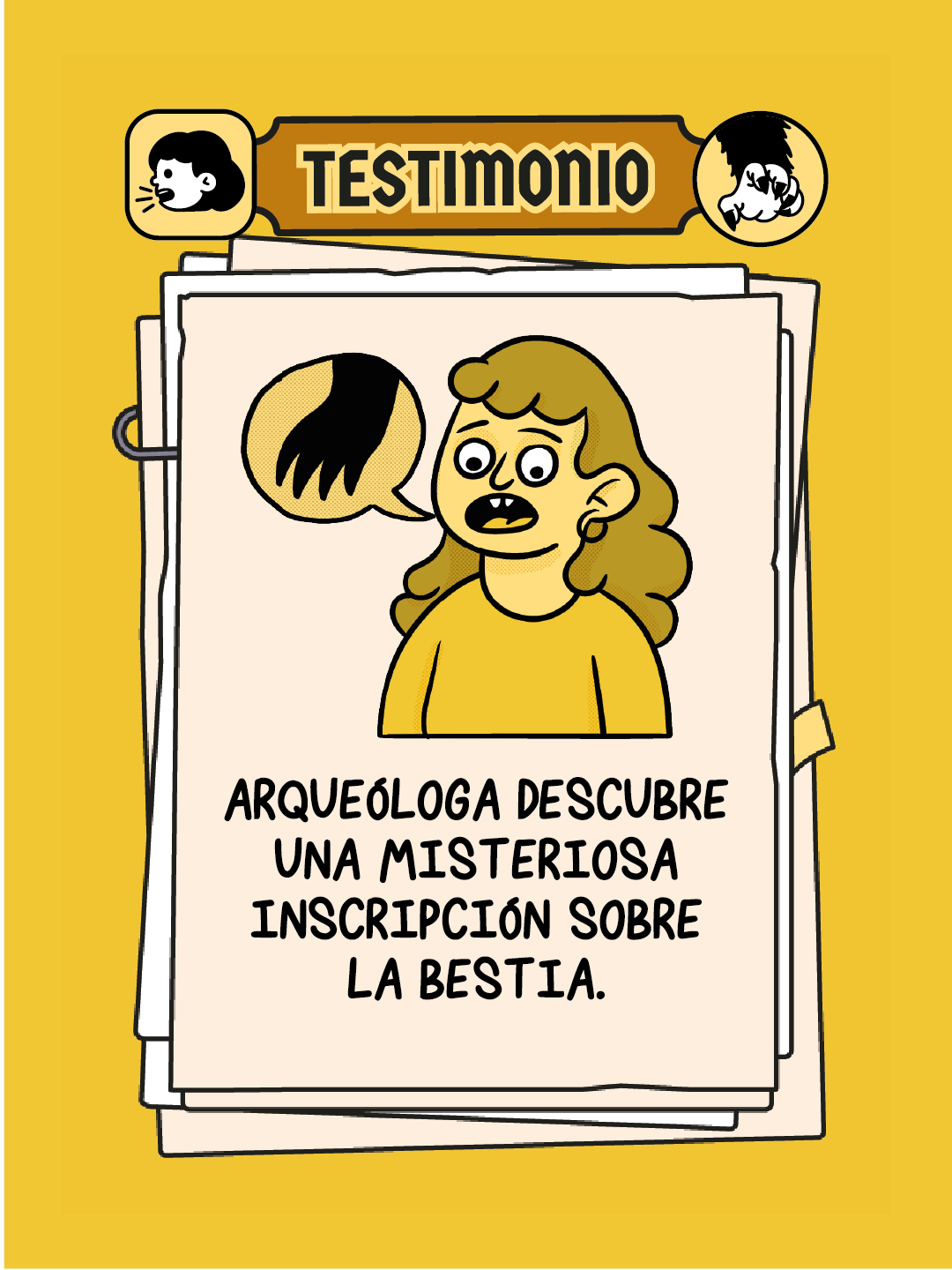 Evidencia: Testimonio
